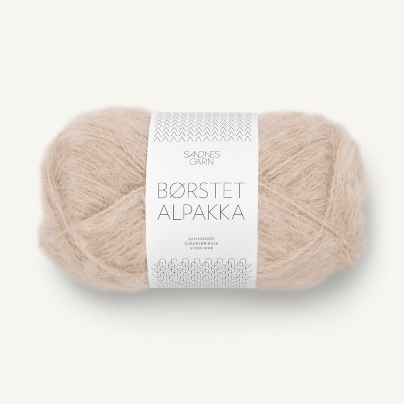 Børstet Alpakka